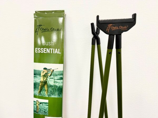 4-х точечная Опора 4 Stable Stick — для стрельбы стоя — BUSH Essential Green — Стекловолокно/Компаунд, 2 секции, 810 гр 