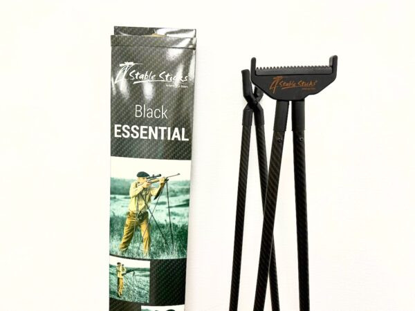 4-х точечная Опора 4 Stable Stick — для стрельбы стоя — BUSH Essential Black — Стекловолокно/Компаунд, 2 секции, 810 гр 
