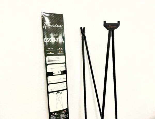 4-х точечная Опора 4 Stable Stick — для стрельбы стоя — BUSH Essential Black — Стекловолокно/Компаунд, 2 секции, 810 гр 