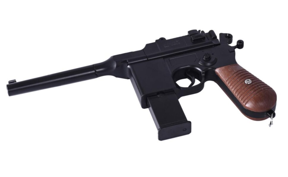 Пистолет пневматический Stalker SA96M Spring (Mauser C96), к.6мм