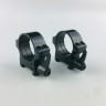 Кольца Rusan быстросъемные Picatinny на 30мм H8 рычажные (050P-30-8-R) 