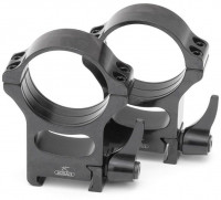 Кольца Rusan быстросъемные Picatinny на 34мм H24 рычажные (050P-34-24-R)