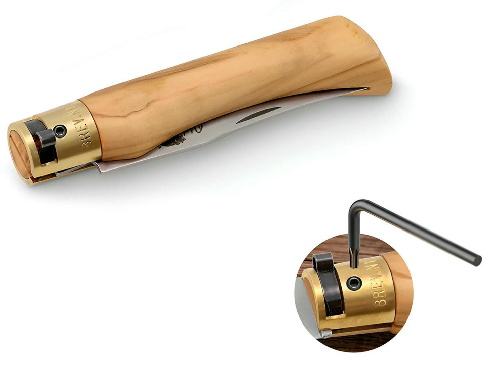 Нож складной Old Bear Classical Olive L, сталь 420, Satin, оливковое дерево Нож складной Old Bear Classical Olive L, сталь 420, Satin, оливковое дерево