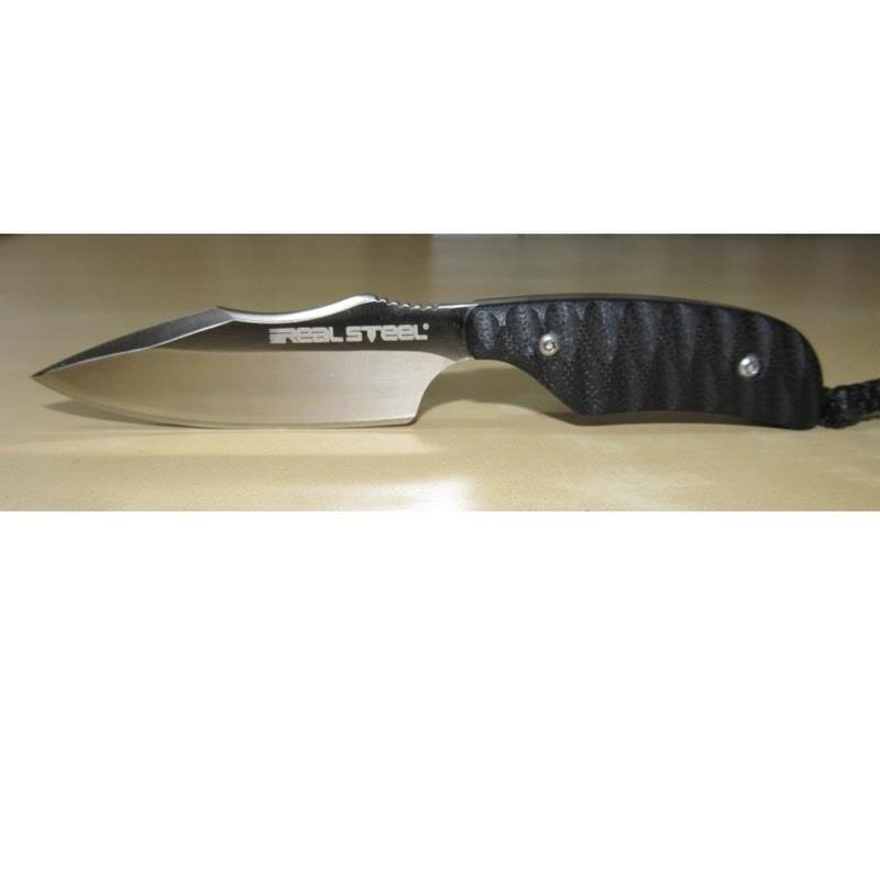 Нож Sanrenmu RealSteel, рукоять G10 чёрная