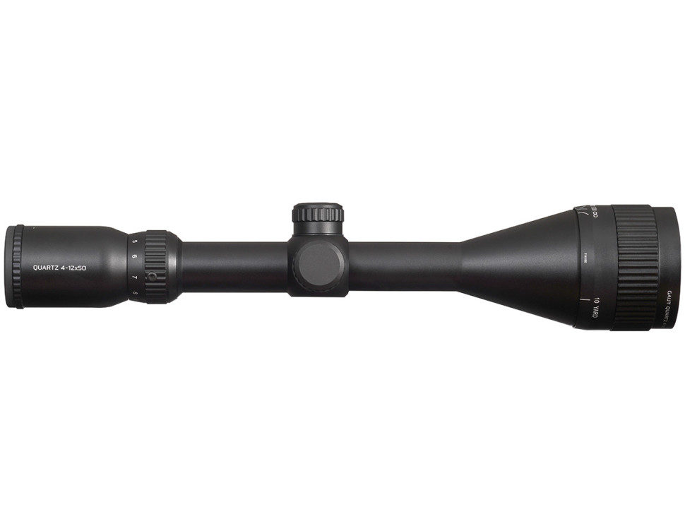Прицел Gaut Quartz 4-12x50AO, сетка 2 (Mil-Dot), подсветка