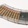 Магазин Pufgun на ВПО-133/Сайга-МК/М, 20 патронов, прозрачный