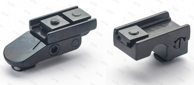 Поворотный кронштейн Rusan шина Swarovski на Steyr Mannlicher BH=17мм 0036-SR-17
