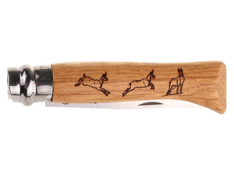 Нож Opinel серии Tradition Animalia №08, рисунок - серна
