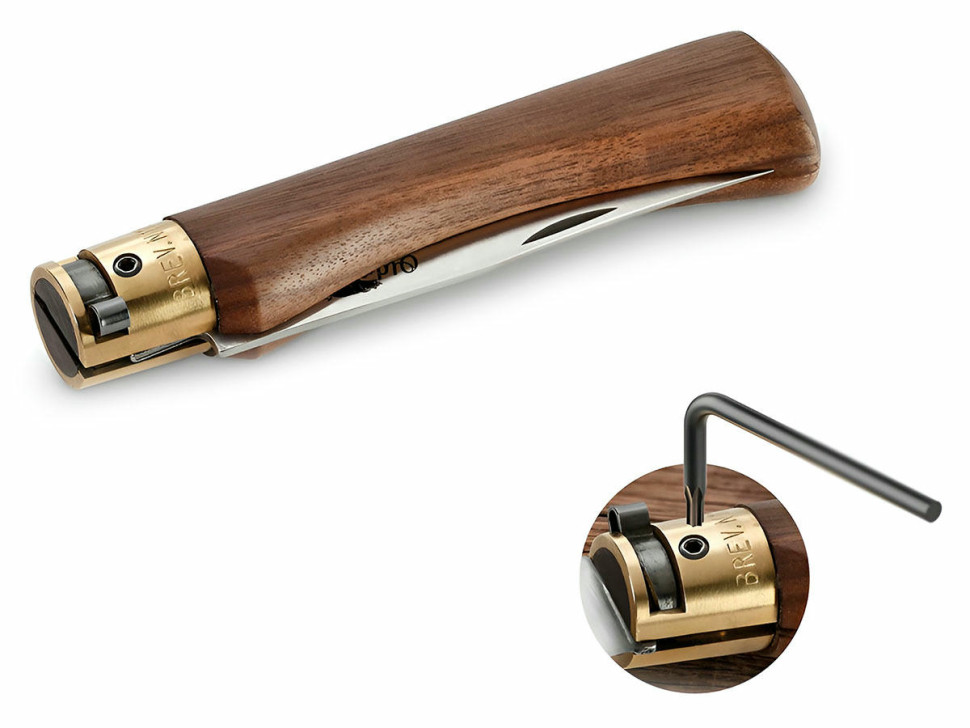 Нож складной Old Bear Classical Walnut XL, сталь W1.4060, Satin, орех Нож складной Old Bear Classical Walnut XL, сталь W1.4060, Satin, орех