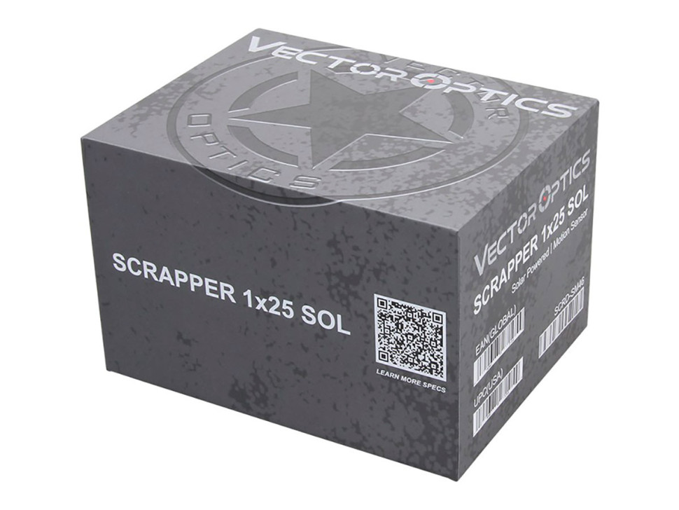 Коллиматор Vector Optics Scrapper 1x25 Solar, MRS красная