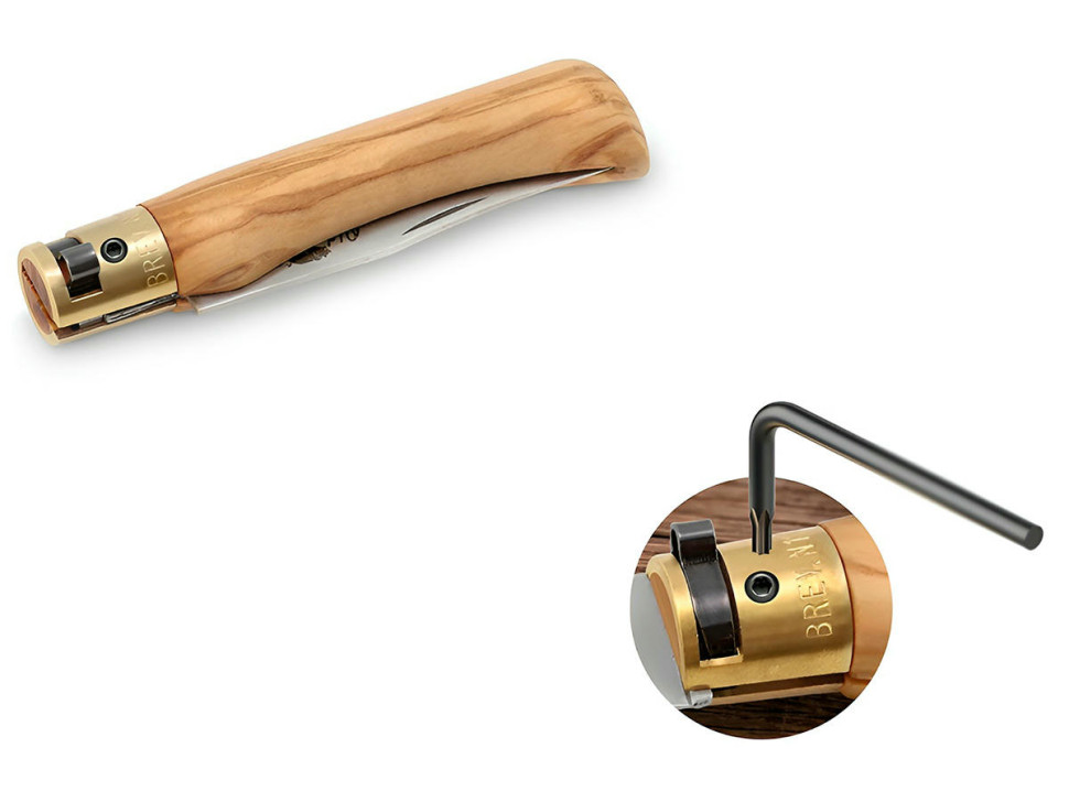 Нож складной Old Bear Classical Olive XS, W1.4060, Satin, оливковое дерево Нож складной Old Bear Classical Olive XS, W1.4060, Satin, оливковое дерево