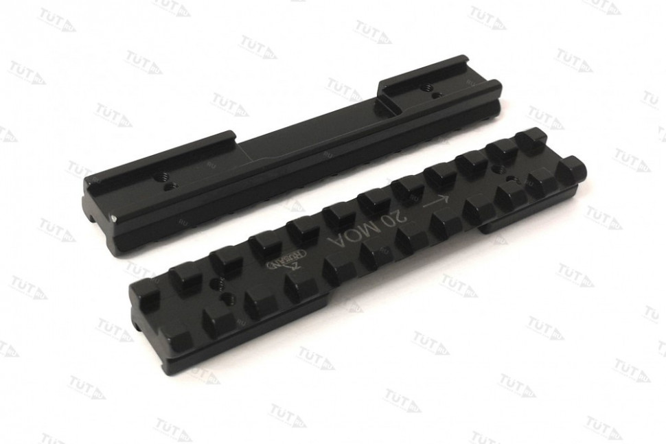 Планка Rusan Picatinny CZ 452/453/455/511/512/513 20MOA (11мм) 010-35-20MOA Планка Rusan Picatinny CZ 452/453/455/511/512/513 20MOA (11мм) 010-35-20MOA
