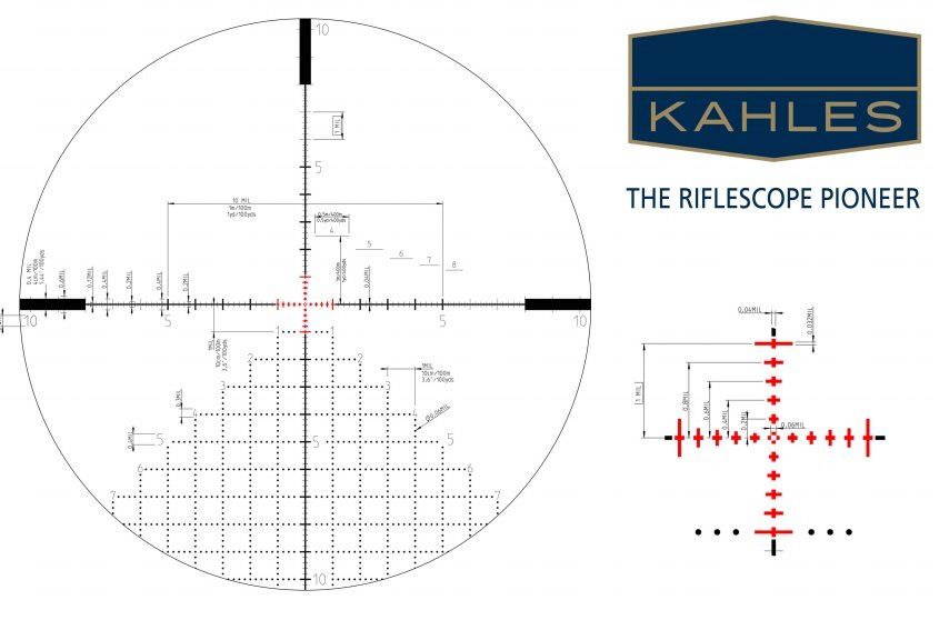 Оптический прицел Kahles K312i 3-12x50 (AMR)