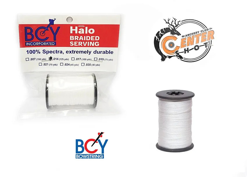 Обмоточная нить BCY Halo (длина 114м, толщина 0.14") White Обмоточная нить BCY Halo (длина 114м, толщина 0.14") White