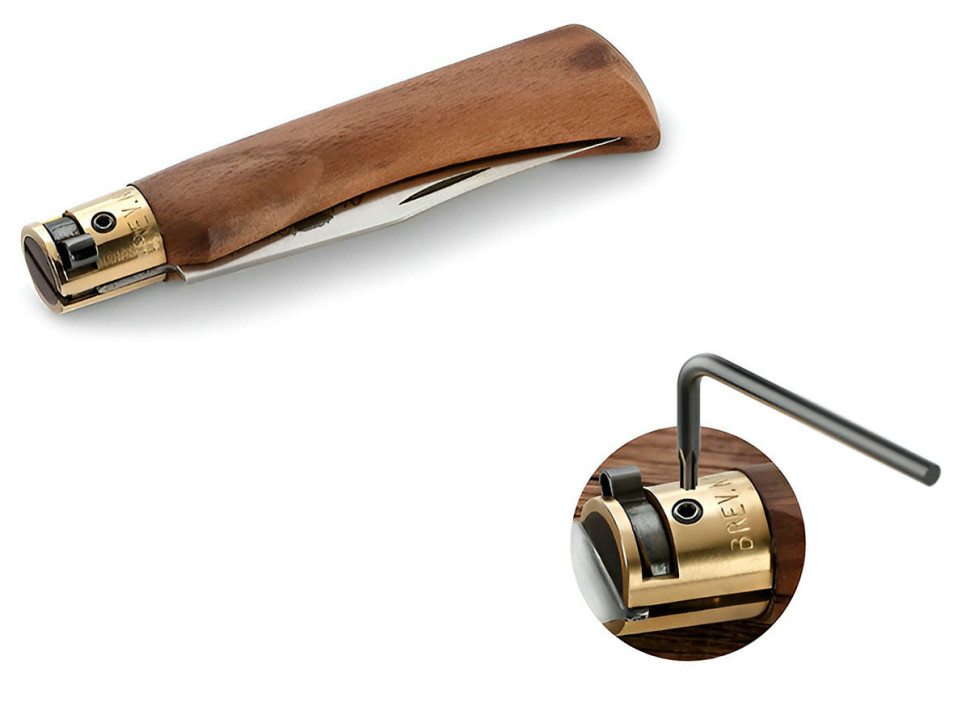 Нож складной Old Bear Classical Walnut S, сталь W1.4060, Satin, орех Нож складной Old Bear Classical Walnut S, сталь W1.4060, Satin, орех