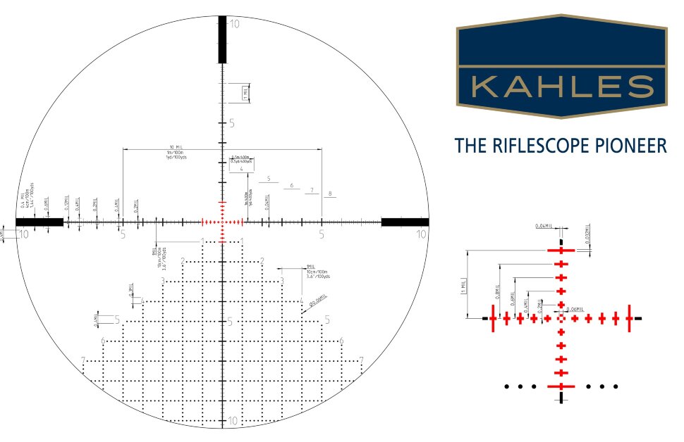 Оптический прицел Kahles K312i II CC 3-12х50 (AMR)