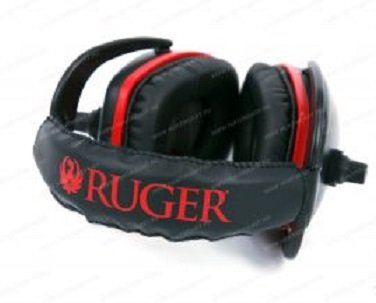 Наушники Allen Ruger ® активные, стерео, 27 Db, мягкий обод, цвет черно-красный