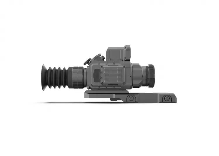 Тепловизионный прицел с дальномером LZIRTEK Perun 335L с креплением Weaver