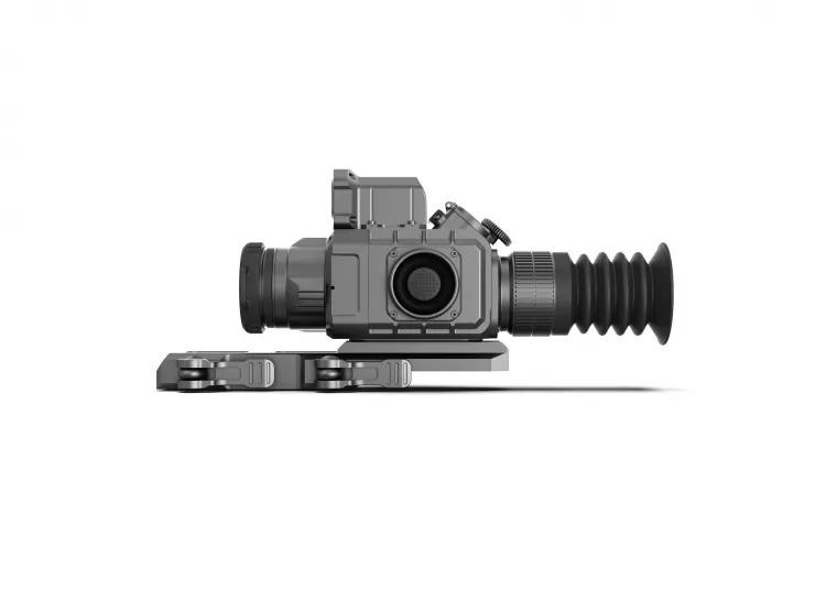 Тепловизионный прицел с дальномером LZIRTEK Perun 335L с креплением Weaver