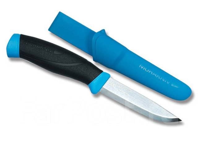 Нож Morakniv Companion, голубой