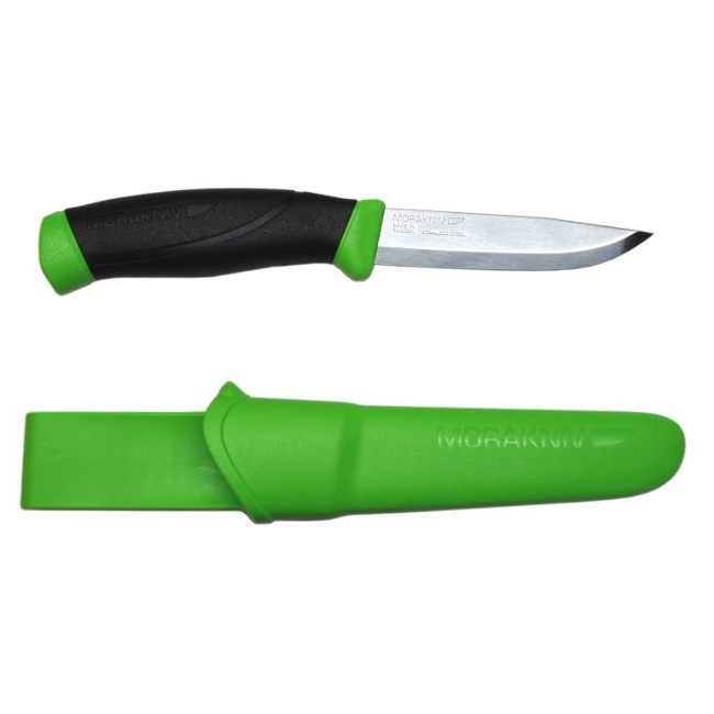 Нож Morakniv Companion, зелёный