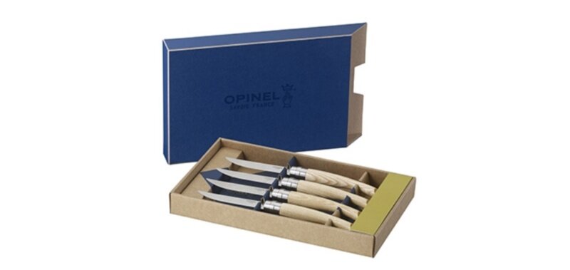 Набор ножей Opinel серии Table Chic №10 - 4шт., рукоять - ясень
