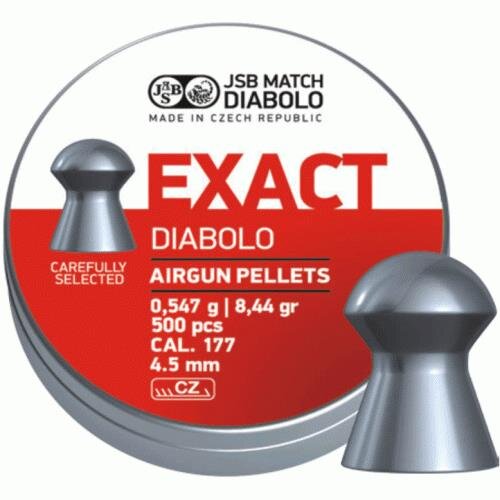 Пульки JSB Diabolo Exact 4,5 мм (4,52) (500 шт)