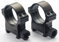 Быстросъемные кольца Rusan на Weaver 30мм, (винт) BH=10мм 050-30-10-M