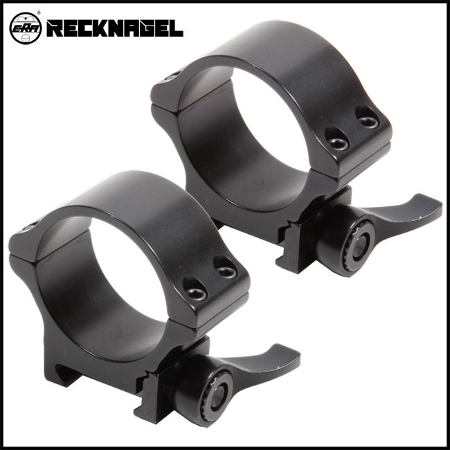 Быстросъемные кольца Recknagel на weaver кольца D34mm, BH 12 мм (57534-1201) средние на рычаге