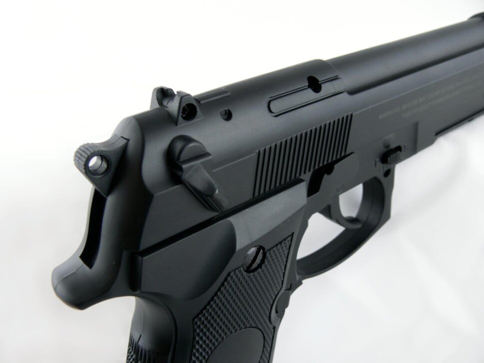 Пистолет пневматический Stalker S92PL (аналог "Beretta 92") к.4,5мм
